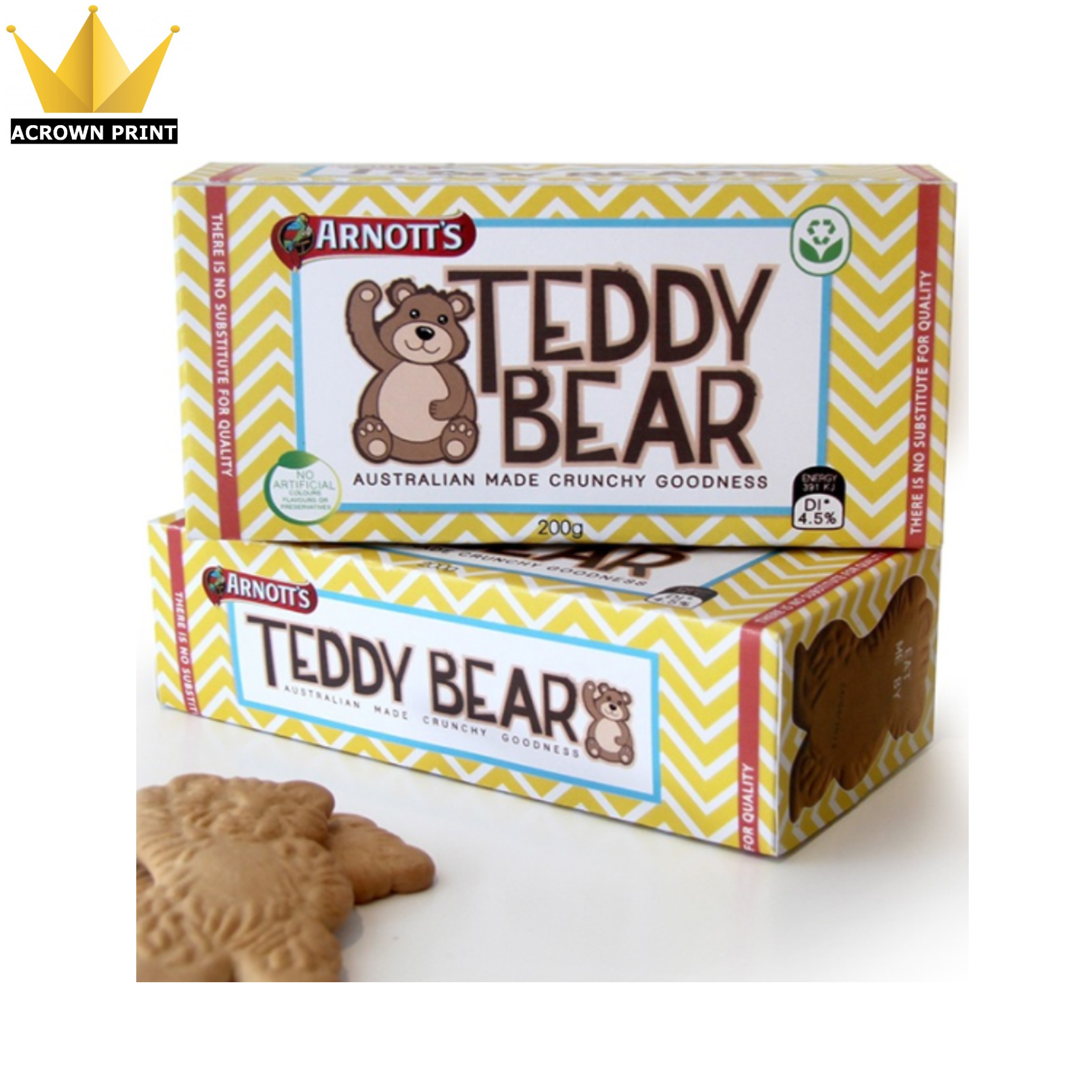 Custom cardboard cookie box