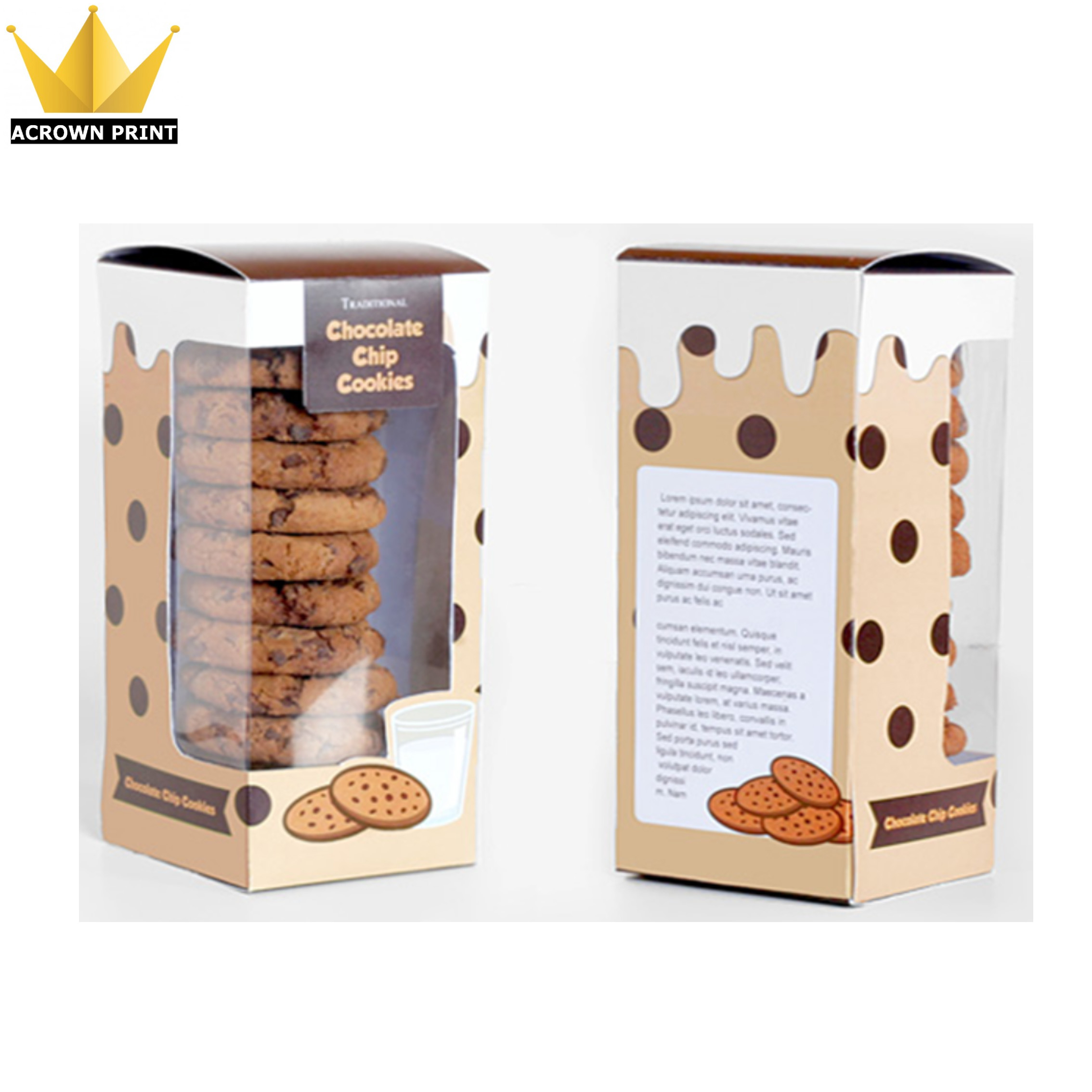 printed cookie box