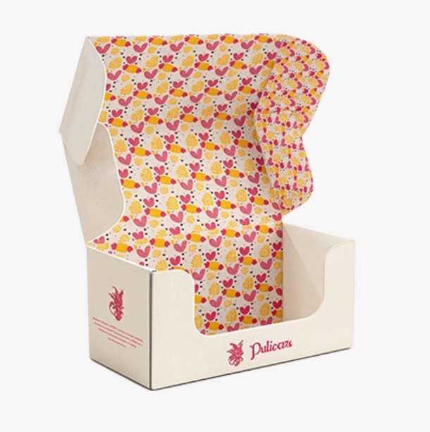 Custom branded mailer box for ecommerce skincare brands
