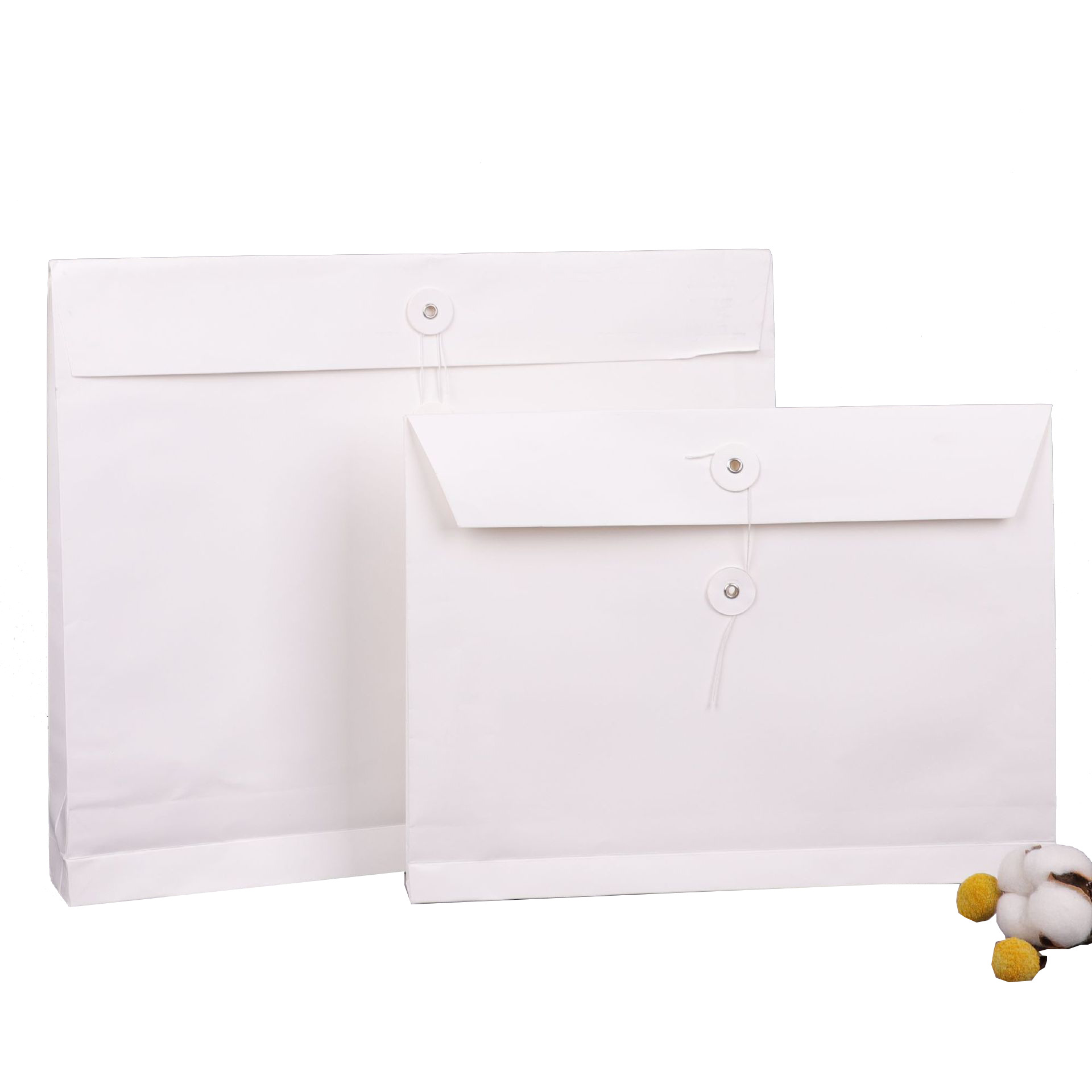 Custom Kraft Envelope with String Button