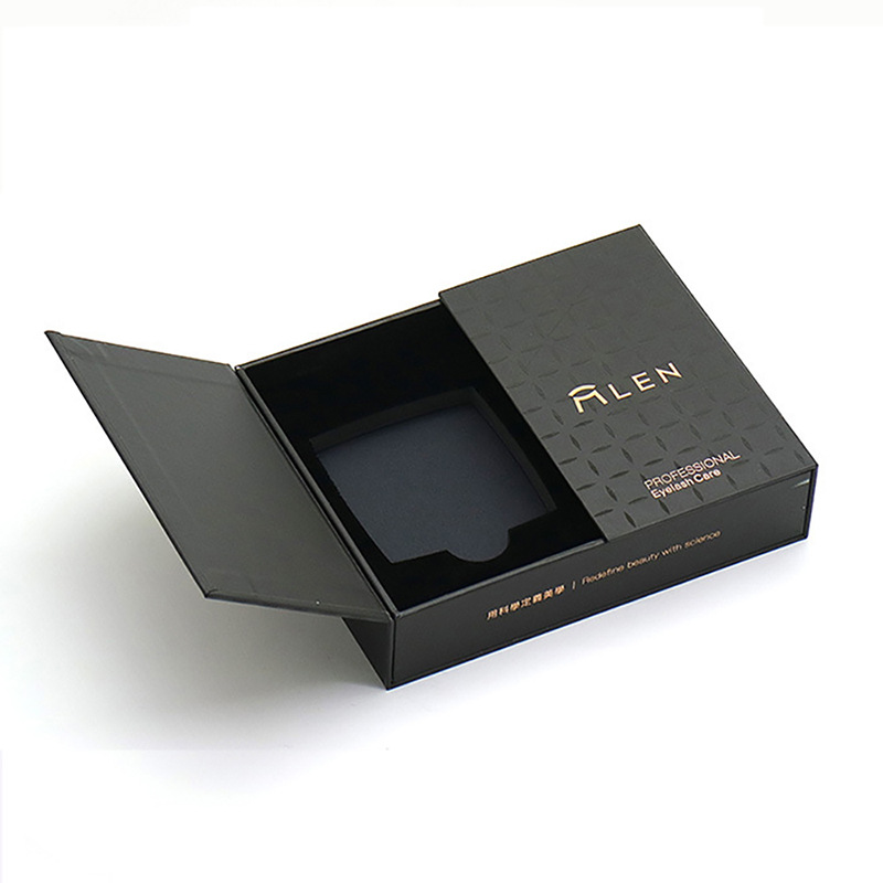 Custom Foil-Stamped Flip-Top Gift Boxes for Skincare Packaging
